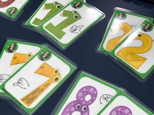 JOGO DA MEMÓRIA NUMERAL E Nº LIBRAS