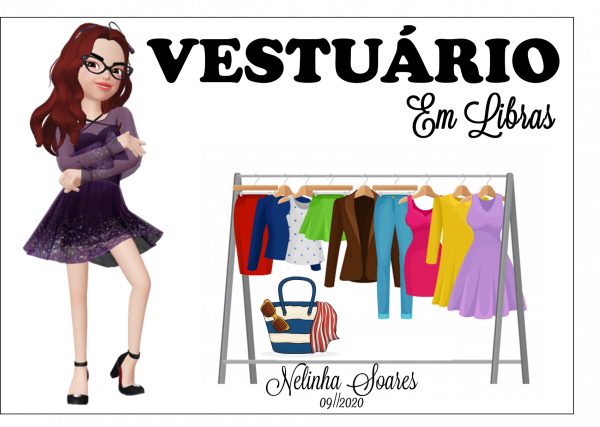 VESTUÁRIO EM LIBRAS