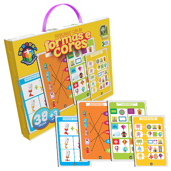 FORMAS E CORES EM MDF