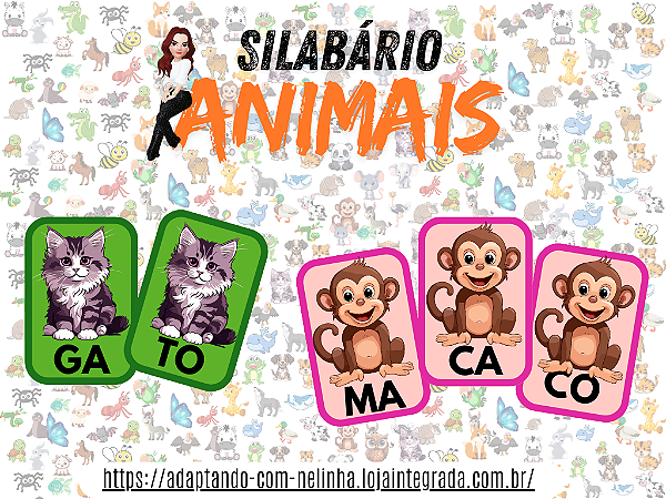 SILABÁRIO ANIMAIS