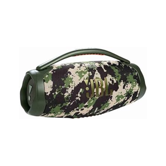 Caixa De Som Jbl Boombox 3 Camuflada - Bluetooth À Prova D'água e Poeira