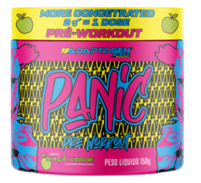 PANIC PRE-TREINO MAÇA VERDE 150G