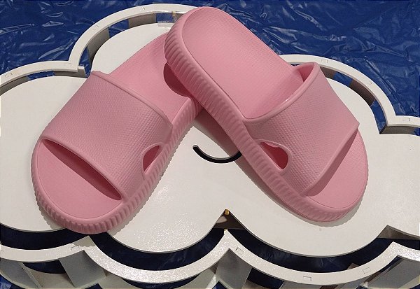 Chinelo Nuvem 100% EVA - Rosa