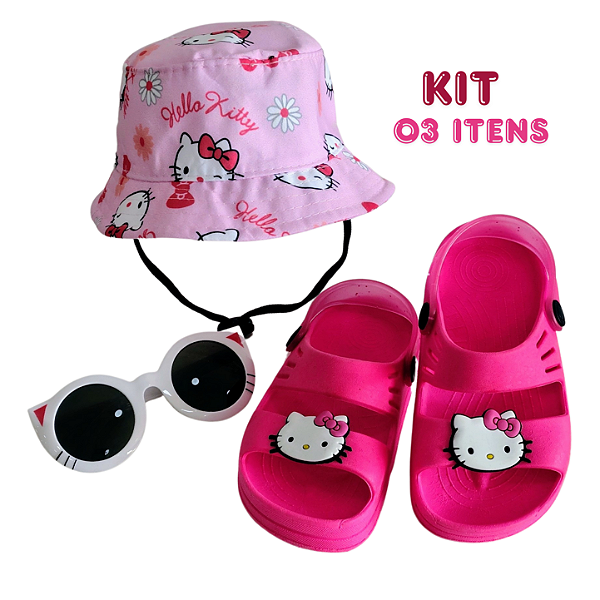 Kit Presenteável Hello Kitty - 03 itens incríveis