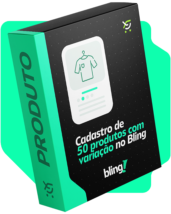 Cadastro de 50 produtos com variações no Bling