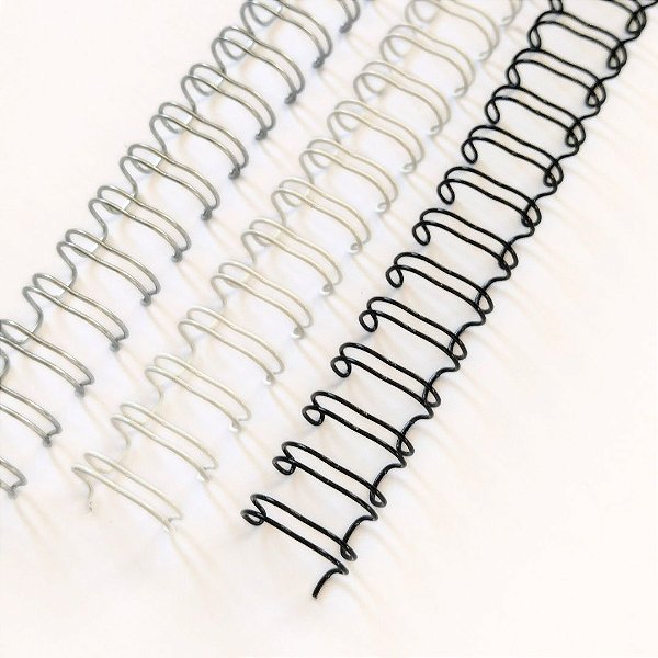 KIT C/03 UNIDADES- Wire-o/Garra Duplo Anel A4 passo 3X1
