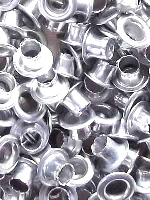 Ilhoses de Ferro 3/16'' - ref. 54 PRATA - 50 unidades
