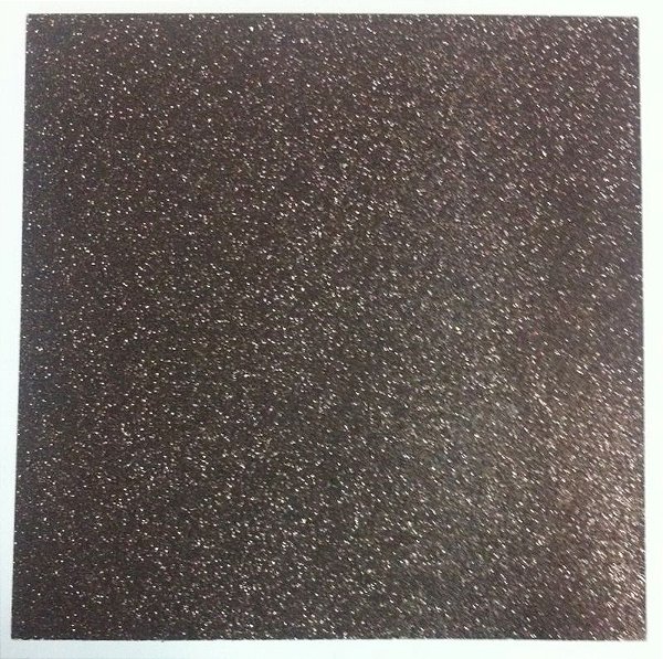 Papel Glitter 180g - 30,5x30,5cm - CINZA CHUMBO