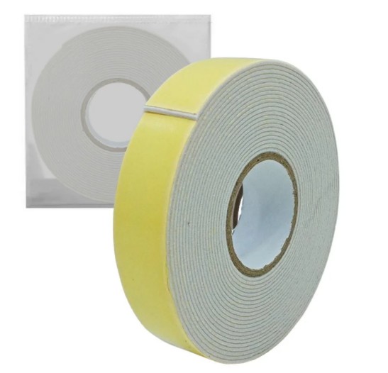 Fita Adesiva em Espuma Dupla Face ( Fita Banana) 2,4cm x 5 metros