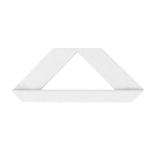 Régua Fio de Cabelo para Encadernação /Cartonagem ACRÍLICO