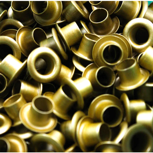 Ilhoses de Alumínio n.54 OURO VELHO - 500 unidades