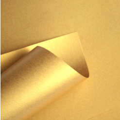 Papel Scrapbook Pérola OURO 180g - 30,5 x 30,5cm - 6 folhas