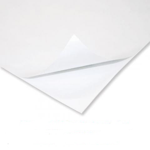 ADESIVO VINIL BRANCO P/ IMPRESSÃO LASER - 10 FOLHAS