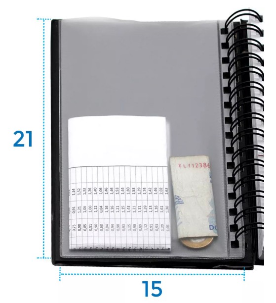 Envelope Canguru 15x21  Sarja Transparente Fosco