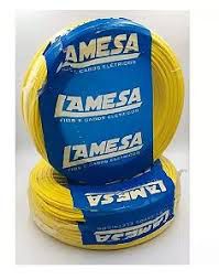 CABO FLEXIVEL 1,0MM AMARELO