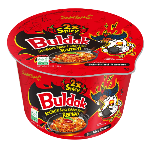 LÁMEN FRANGO PICANTE 2X SAMYANG BIGBOWL 105G