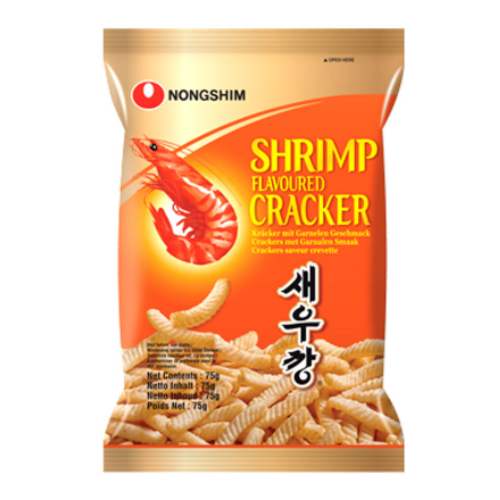 SHRIMP CRACKER SALGADINHO CAMARÃO NÃO PICANTE 75G