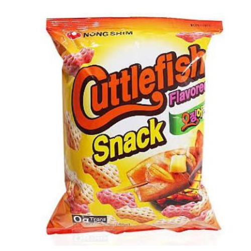 CUTTLEFISH SNACK SALGADINHO DE LULA NONGSHIM 55G