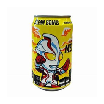 BEBIDA ULTRAMAN GASEIFICADA SABOR LIMÃO MEBIUS OCEAN BOMB 320ml