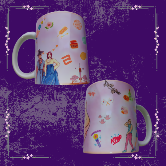 CANECA DORAMA MODELO 06 KOREA SHOP RECIFE 350 ML