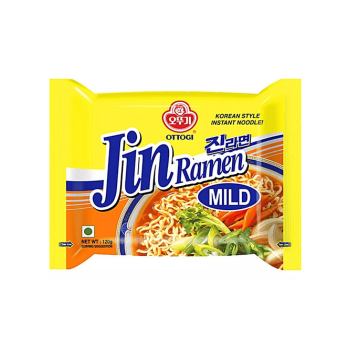LAMEN DE VEGETAIS POUCO PICANTE JIN MILD RAMEN - 120G