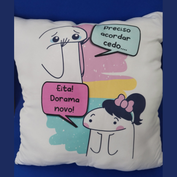 ALMOFADA DORAMEIRA COM ENCHIMENTO 40X40CM MODELO 03