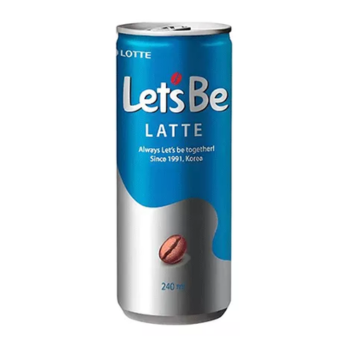 CAFÉ LET'S BE LATTE DA LOTTE 240ML