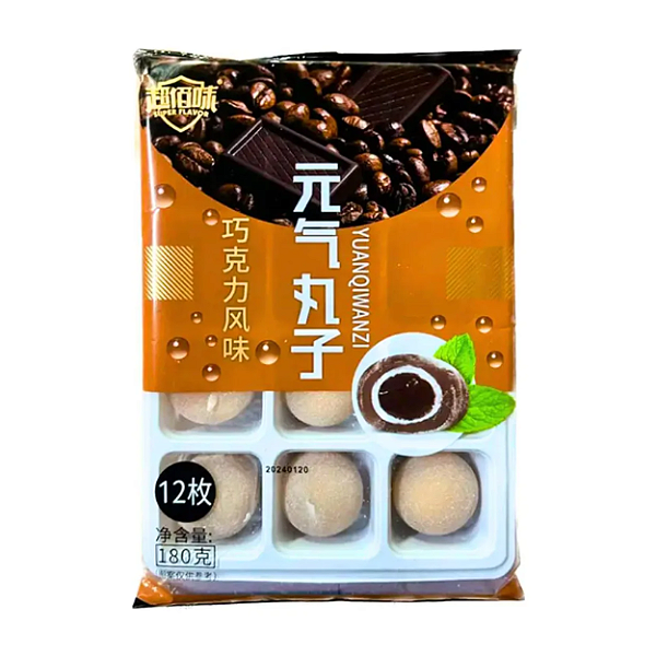 MOCHI SABOR CHOCOLATE YUANQI WANZI 180G