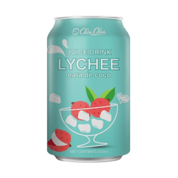 BEBIDA SUCO DE LICHIA COM NATA DE COCO CHINCHIN - 315ML