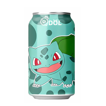 BEBIDA GASEIFICADA UVA POKEMON BULBASSAURO QDOL - 330ML