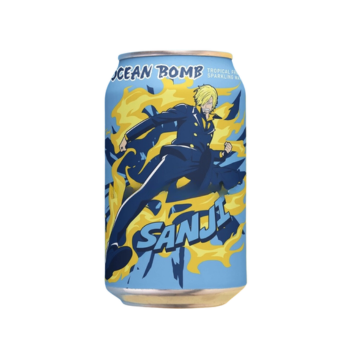 BEBIDA GASEIFICADA FRUTAS TROPICAIS SANJI ONE PIECE OCEAN BOMB - 330ML
