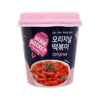 TOPOKKI PINK ROCKET SABOR ORIGINAL DOCE APIMENTADO 120G