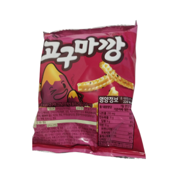 SALGADINHO SWEET POTATO SABOR BATATA DOCE NONGSHIM 45G