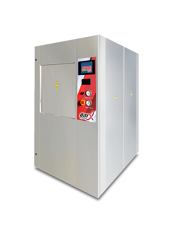 Autoclave horizontal porta de fechamento vertical deslizante - Linha OHFV - LCD