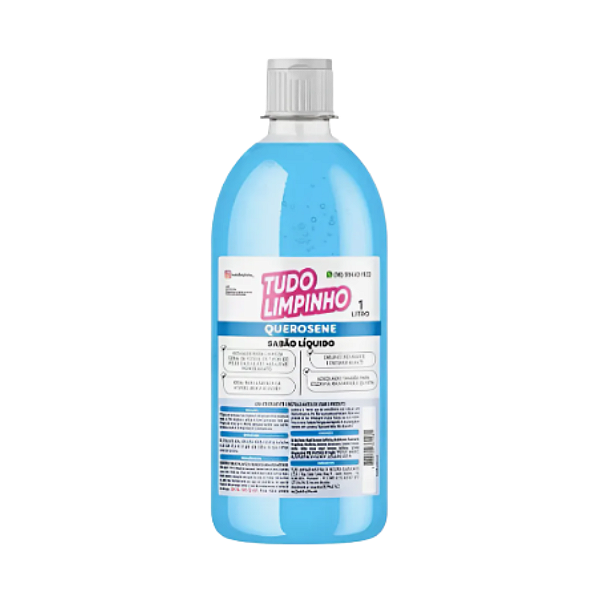 Sabão de Querosene Limpador de Pisos e Superfícies - 1 Litro - Tudo Limpinho