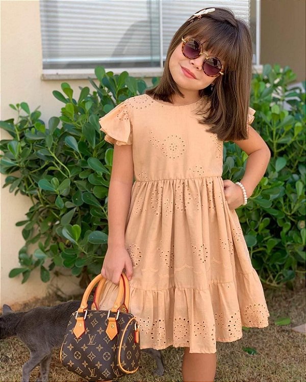 Vestido Bege no Laise