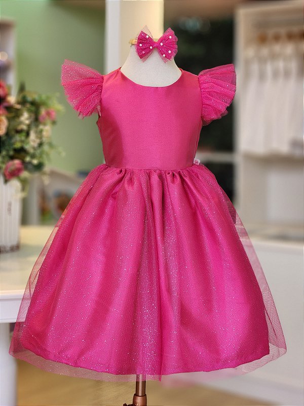 Vestido Rosa Pink + Fuchsia