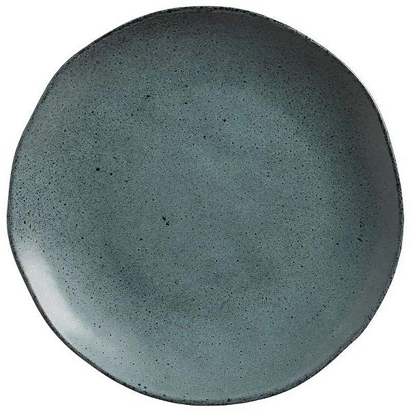 Jogo de 6 Pratos Rasos Porto Brasil Petroleum Orgânico 26,5cm