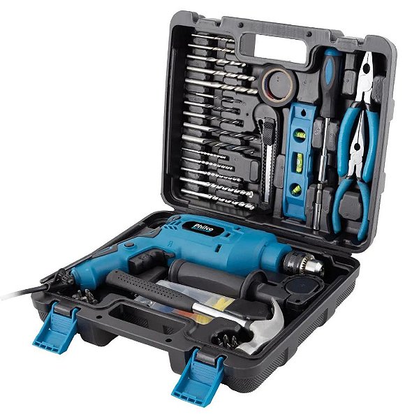 Furadeira Philco Force PFU03MF 650W Maleta 99 Acessórios - 110v