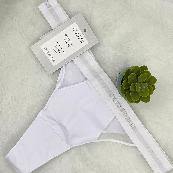 Calcinha String Colcci Confort Touch Branco G