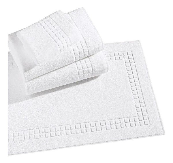 Toalha De Piso Hotel Toronto Teka Profiline 48x80cm 500g/m²