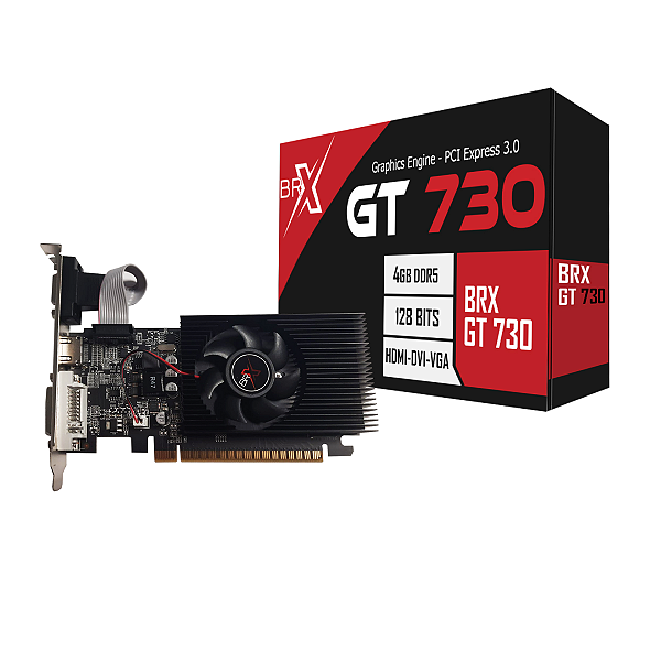 Placa de Vídeo Storm-Z GT730 4GB 128 Bits DDR3