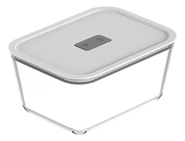 Pote De Vidro Hermetico Ou Fresh Lock 2.4l Pfl400bcf Branco