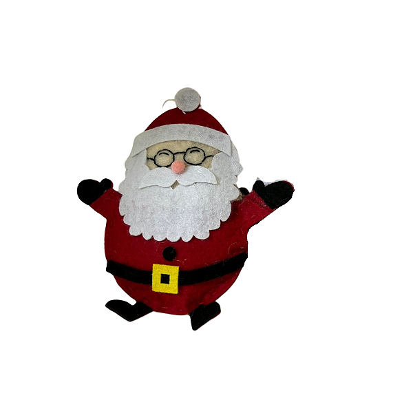 Enfeite De Pendurar Cromus Papai Noel 9cm