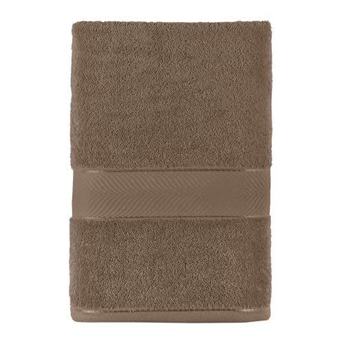 Toalha de Rosto Teka Duomo 100% Algodão Marrom