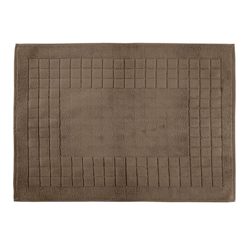 Toalha de Piso Teka Duomo 100% Algodão 50x70 cm Marrom