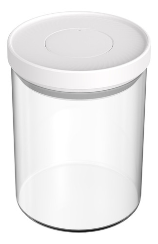 Pote Mantimentos Hermético Vidro Fechamento Pressão 1 Litro