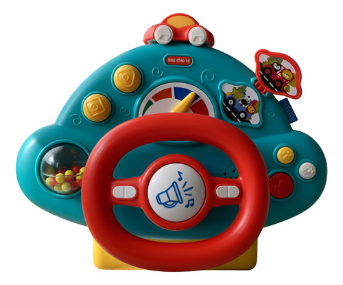 Brinquedo Volante Atividades Unik Musical Infantil +18 Meses