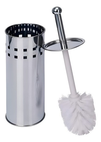 Escova De Limpar Vaso Sanitário Privada Banheiro Aço Inox