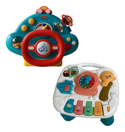 Mesa Interativa Musical E Volante Baby Infantil Unik